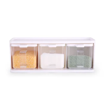 3 Pcs/Set Kitchen Spice Jar Salt and Pepper Box Household Seasoning Bottle Storage Box Combination Spice Bottle Set
3 Pcs/Set Kitchen Spice Jar Salt and Pepper Box Household Seasoning Bottle Storage Box Combination Spice Bottle Set