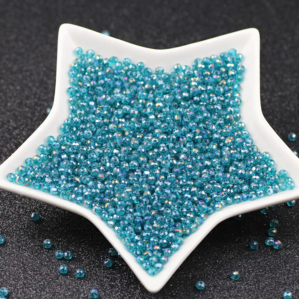 Peacock blue AB Color 4x3mm 100pcs Flat Round Czech Glass Crystal Loose Beads for diy Jewelry Making beading jewelry accessories
Peacock blue AB Color 4x3mm 100pcs Flat Round Czech Glass Crystal Loose Beads for diy Jewelry Making beading jewelry accessories