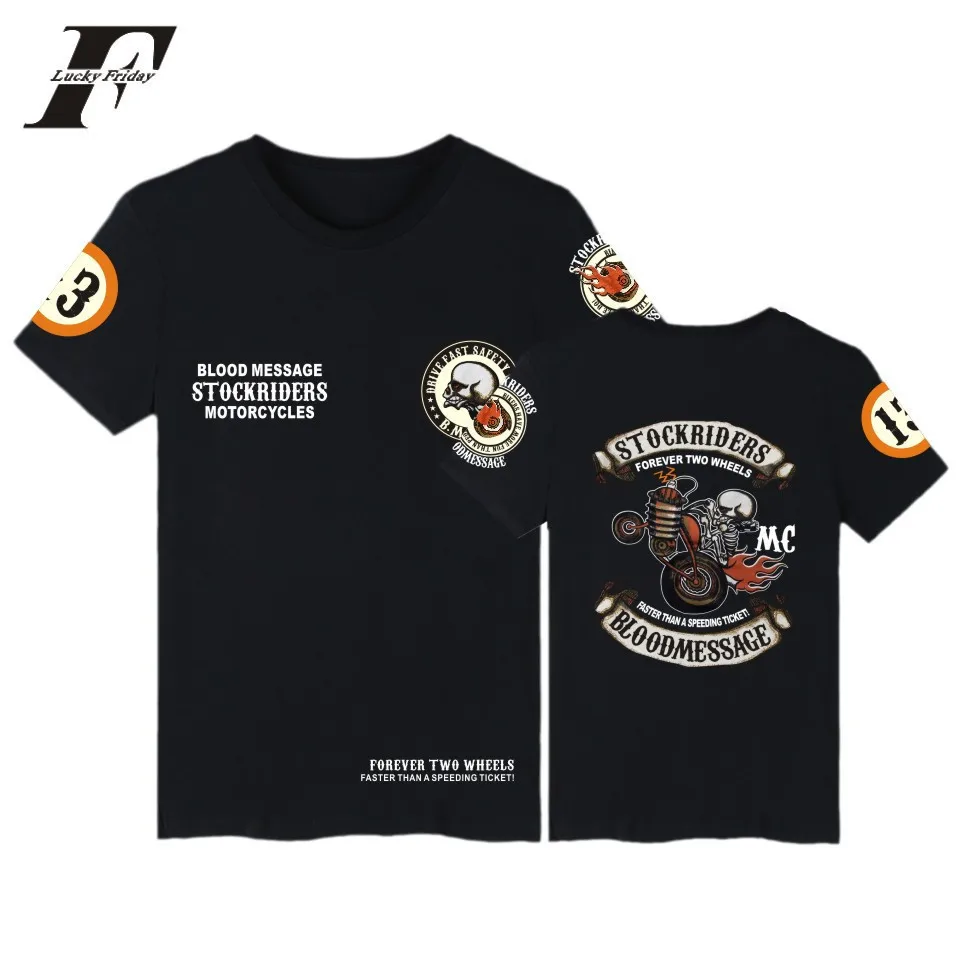 LUCKYFRIDAYF 2017 West Coast Tide Card Cartoon Skull Motorcycle Spring Summer Cotton Men/Women Short Sleeve T-shirt Plus Size
LUCKYFRIDAYF 2017 West Coast Tide Card Cartoon Skull Motorcycle Spring Summer Cotton Men/Women Short Sleeve T-shirt Plus Size
