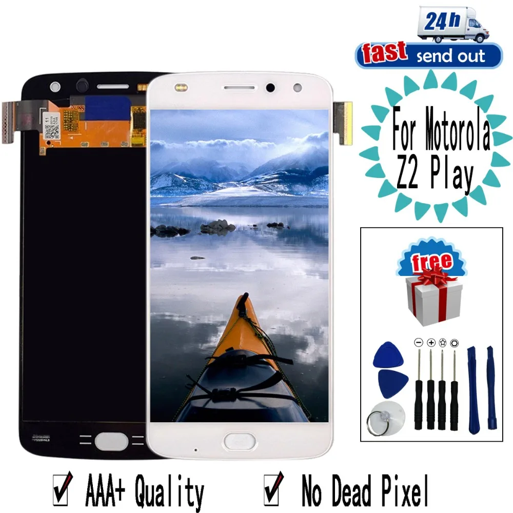 LCD For Motorola Moto Z2 Play XT1710 LCD Display Screen Digitizer Assembly Replacement For Moto Z2 Play
LCD For Motorola Moto Z2 Play XT1710 LCD Display Screen Digitizer Assembly Replacement For Moto Z2 Play