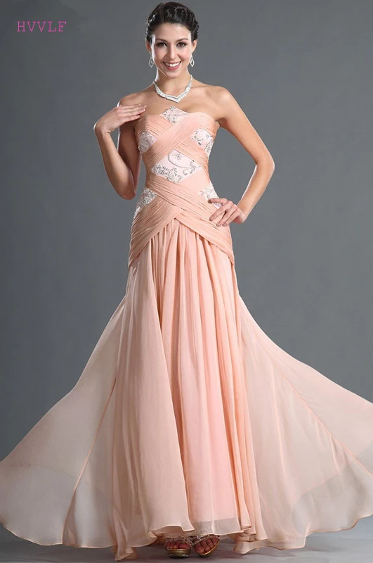 Peach Evening Dresses 2019 Mermaid Strapless Chiffon Beaded Long Formal Party Evening Gown Prom Dresses Robe De Soiree
Peach Evening Dresses 2019 Mermaid Strapless Chiffon Beaded Long Formal Party Evening Gown Prom Dresses Robe De Soiree