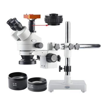 3.5X-90X Magnification USB Digital Video Microscope 21MP HDMI/USB HD Trinocular Stereo Industrial Microscope 0.5X/2.0X Objective
3.5X-90X Magnification USB Digital Video Microscope 21MP HDMI/USB HD Trinocular Stereo Industrial Microscope 0.5X/2.0X Objective