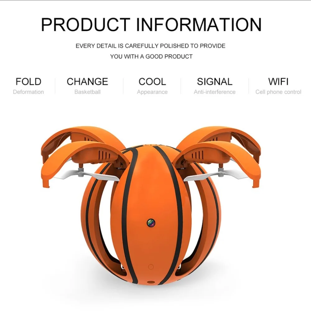 X47-1 RC Drone Camera 720P 2.4Ghz Wifi FPV Foldable Basketball Plane Altitude Hold Headless Mode G-sensor Quadcopter Aircraft
X47-1 RC Drone Camera 720P 2.4Ghz Wifi FPV Foldable Basketball Plane Altitude Hold Headless Mode G-sensor Quadcopter Aircraft