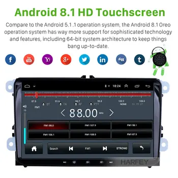 Harfey Universal 2din Car Radio Android 8.1 GPS Navi 9 inch Auto Radio For Skoda/Seat/Volkswagen/VW/Passat b7/POLO/GOLF 5 6
Harfey Universal 2din Car Radio Android 8.1 GPS Navi 9 inch Auto Radio For Skoda/Seat/Volkswagen/VW/Passat b7/POLO/GOLF 5 6