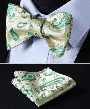 BP902ES Beige Green Paisley Bowtie Men Silk Self Bow Tie handkerchief set Pocket Square Classic Party Wedding
BP902ES Beige Green Paisley Bowtie Men Silk Self Bow Tie handkerchief set Pocket Square Classic Party Wedding