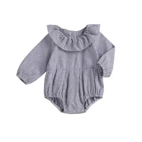 Pudcoco Fashion Newborn Kids Baby Girl Stripe Romper Jumpsuit Sunsuit Peter Pan Collar Outfits Cotton Kids Clothes 0-18M
Pudcoco Fashion Newborn Kids Baby Girl Stripe Romper Jumpsuit Sunsuit Peter Pan Collar Outfits Cotton Kids Clothes 0-18M
