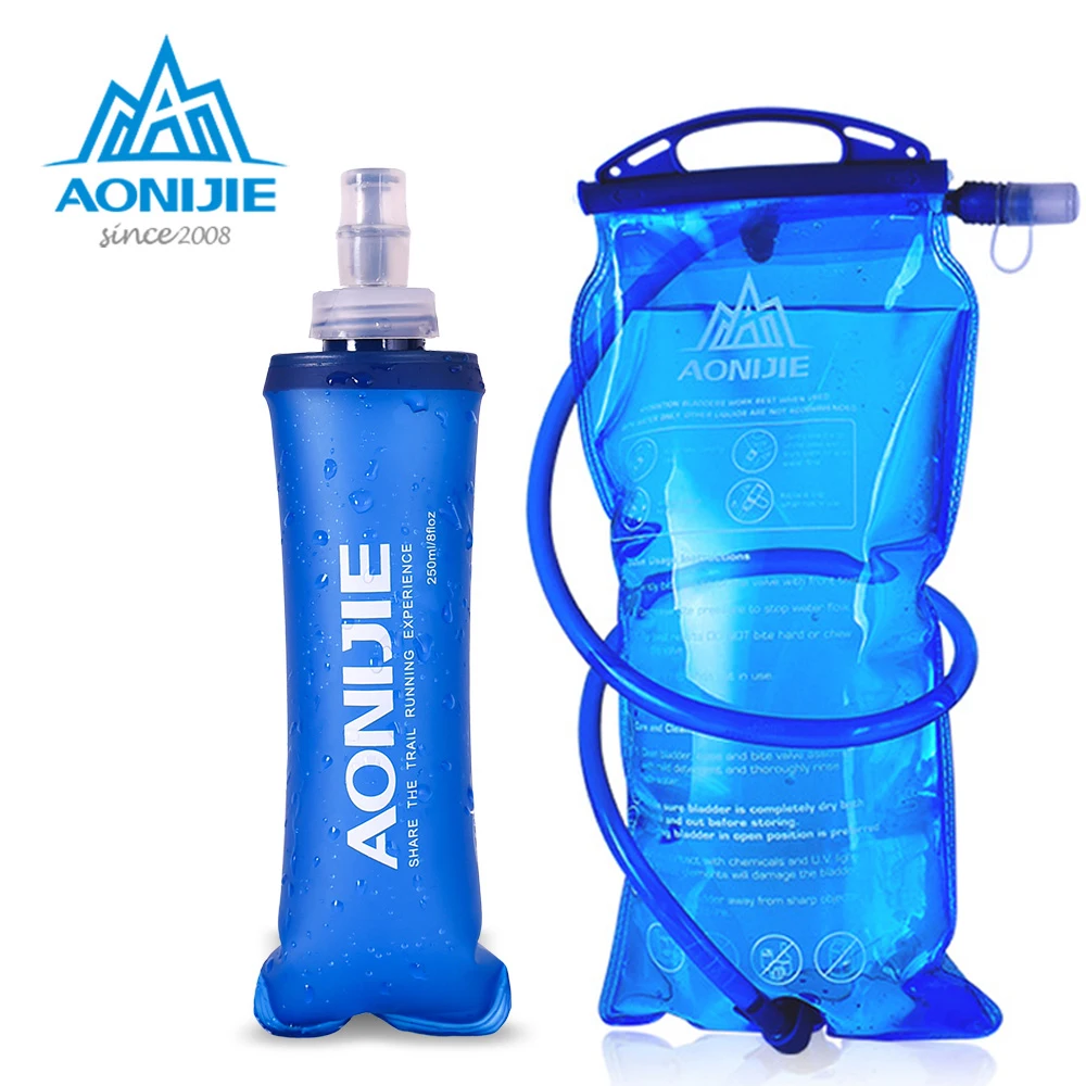 AONIJIE SD12 1L//1.5L//2L//3L Foldable Hydration Bladder Water Bag For Sport