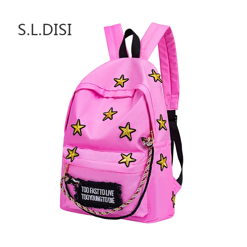 Детские сумки Mochila Infantil модный рюкзак со звездами для девочек подростков детские
