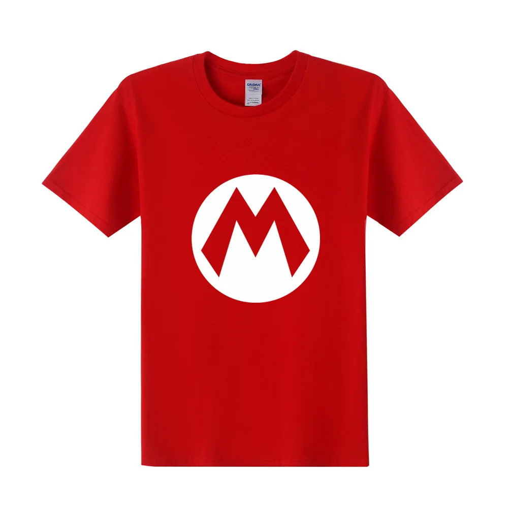 Super Mario T Shirt Summer New Cartoon Men T-shirts Fashion Short Sleeve Cotton O-neck Game Men Clothing Tops Tee OT-286
Super Mario T Shirt Summer New Cartoon Men T-shirts Fashion Short Sleeve Cotton O-neck Game Men Clothing Tops Tee OT-286