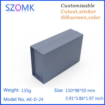 10 pcs a lot plastic enclosure diy electronic case electrical residential junction boxes pcb plastic enclosures150*99*50mm
10 pcs a lot plastic enclosure diy electronic case electrical residential junction boxes pcb plastic enclosures150*99*50mm