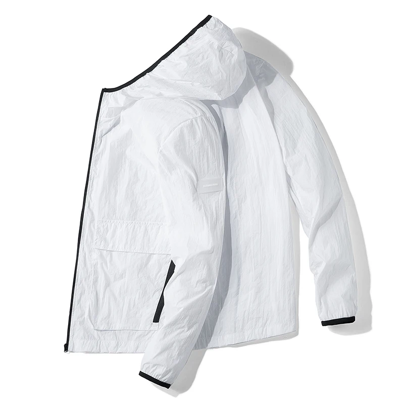 TFETTERS Summer 2019 Korean Style Men Jacket Men's Sunscreen Clothes Casual Solid Bomber Jacket of Pleated Fabric Thin Clothes
TFETTERS Summer 2019 Korean Style Men Jacket Men's Sunscreen Clothes Casual Solid Bomber Jacket of Pleated Fabric Thin Clothes
