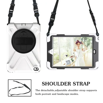 BuzzLee for iPad 2 3 4 Multifunction tablet Kids Safe Shockproof Heavy Duty Silicone+PC Kickstand Case w/ Wrist+Shoulder Strap
BuzzLee for iPad 2 3 4 Multifunction tablet Kids Safe Shockproof Heavy Duty Silicone+PC Kickstand Case w/ Wrist+Shoulder Strap