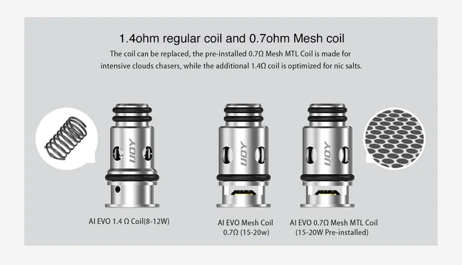 IJOY AI EVO Replacement Coil 5pcs