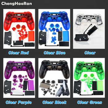 ChengHaoRan For Sony Playstation 4 PS4 Old Version Gamepad Controller Transparent Clear Front Back Housing Shell Case Cover
ChengHaoRan For Sony Playstation 4 PS4 Old Version Gamepad Controller Transparent Clear Front Back Housing Shell Case Cover
