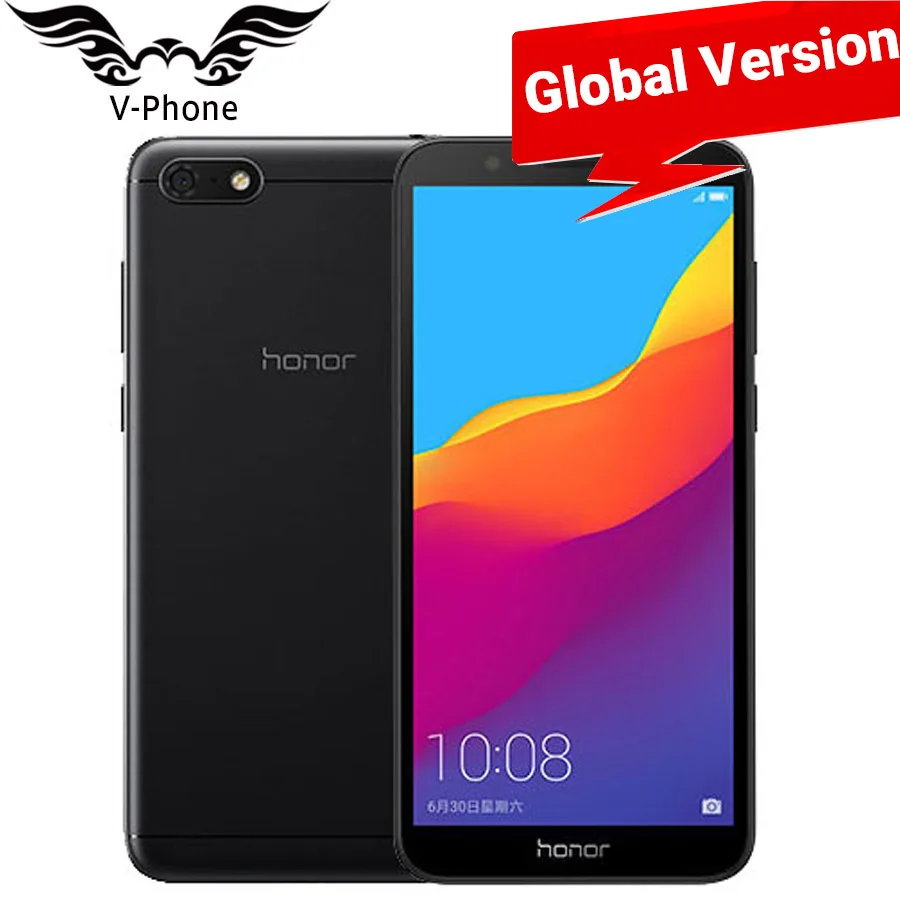 Global Version Honor 7s Mobile phone 5.45" Quad core 2GB 16GB 13MP 5MP Dual Camera Dual SIM Android 8.1 4G LTE Smartphone
Global Version Honor 7s Mobile phone 5.45" Quad core 2GB 16GB 13MP 5MP Dual Camera Dual SIM Android 8.1 4G LTE Smartphone