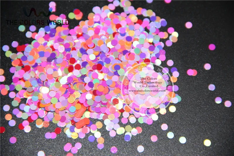 PR3-102 Mix 3mm size Pearlescent Rainbow Colors dot round shapes spangles glitter for nail Art other DIY
PR3-102 Mix 3mm size Pearlescent Rainbow Colors dot round shapes spangles glitter for nail Art other DIY