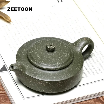 200ml Authentic Yixing Teapot Zhou Pan Pots Master Handmade Health Care Purple Clay Kung Fu Tea Set Tea Pot Chinese Home Decor
200ml Authentic Yixing Teapot Zhou Pan Pots Master Handmade Health Care Purple Clay Kung Fu Tea Set Tea Pot Chinese Home Decor