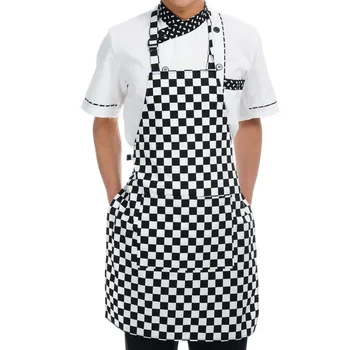 Restaurant Apron Fashion Halter Long Apron Chef Apron 
Restaurant Apron Fashion Halter Long Apron Chef Apron