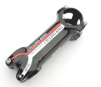 Special 100% Original cycling king 3K Carbon aluminum riser stem road bike mountain bike stem men women use bike parts
Special 100% Original cycling king 3K Carbon aluminum riser stem road bike mountain bike stem men women use bike parts