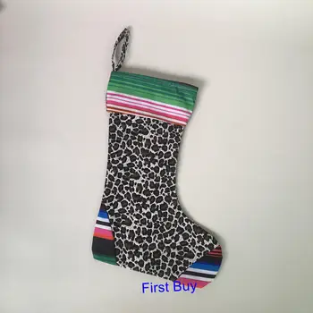 10pcs/lot new arrival high quality monogram serape leopard Christmas stocking 2 styles canvas Christmas socks tree ornament
10pcs/lot new arrival high quality monogram serape leopard Christmas stocking 2 styles canvas Christmas socks tree ornament