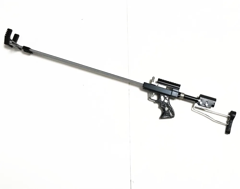 Outdoor shooting toy- Hunting Slingshot Rifle - Double Safety Device - Deluxe Version CNC-W1 black Tech 2019 NEW
Outdoor shooting toy- Hunting Slingshot Rifle - Double Safety Device - Deluxe Version CNC-W1 black Tech 2019 NEW