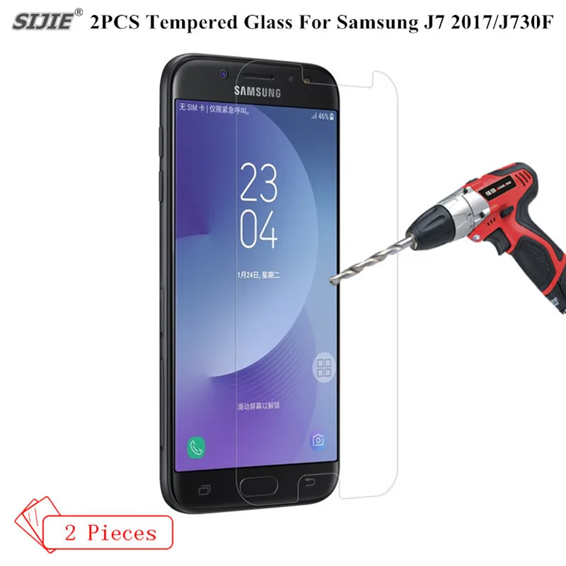 2PCS/lot Tempered Glass For Samsung Galaxy J7 2017 Screen Protector smartphone Sam J730F 9H protective Toughened glass film
2PCS/lot Tempered Glass For Samsung Galaxy J7 2017 Screen Protector smartphone Sam J730F 9H protective Toughened glass film