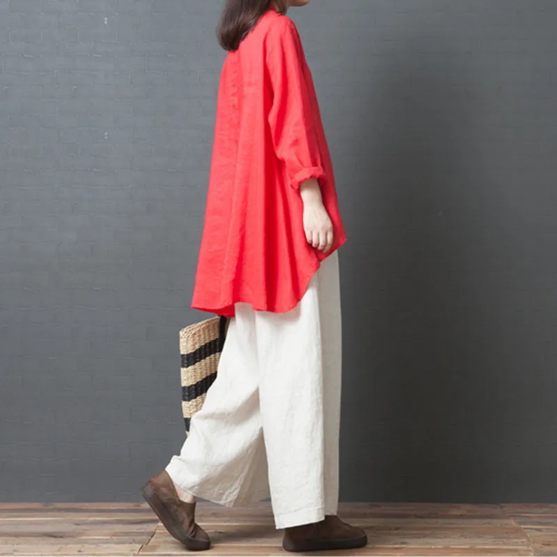 linen cotton women 2 pieces pant sets 2019 spring new plus size loose cotton wide leg pant suits elegant vintage suits
linen cotton women 2 pieces pant sets 2019 spring new plus size loose cotton wide leg pant suits elegant vintage suits