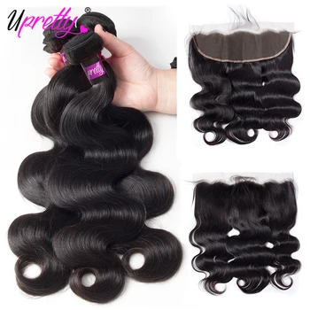 Upretty Hair Brazilian Body Wave Bundles With Frontal Swiss Lace Frontal Closure With Bundles Human Hair 3 Bundles WIth Frontal
Upretty Hair Brazilian Body Wave Bundles With Frontal Swiss Lace Frontal Closure With Bundles Human Hair 3 Bundles WIth Frontal