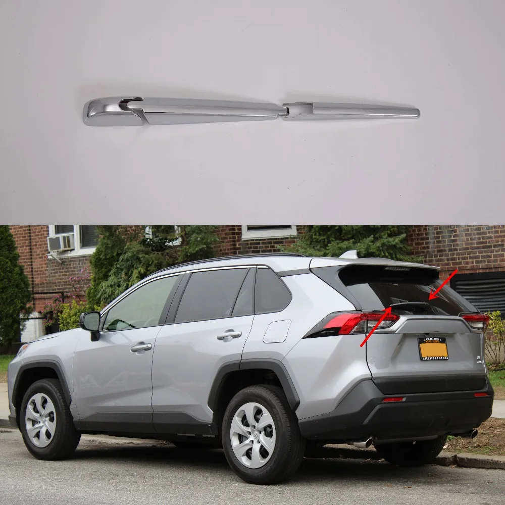 3PCS Car Chrome Tail Rear Window Windscreen Wiper Cover Trim For Toyota Rav4 2018 2019 Car Exterior Accessories Styling
3PCS Car Chrome Tail Rear Window Windscreen Wiper Cover Trim For Toyota Rav4 2018 2019 Car Exterior Accessories Styling