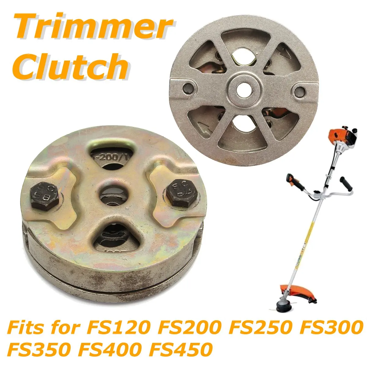 Garden Lawn Mower Mental Trimmer Clutch for STIHL FS120 FS200 FS250 FS300 FS350 FS400 FS450
Garden Lawn Mower Mental Trimmer Clutch for STIHL FS120 FS200 FS250 FS300 FS350 FS400 FS450