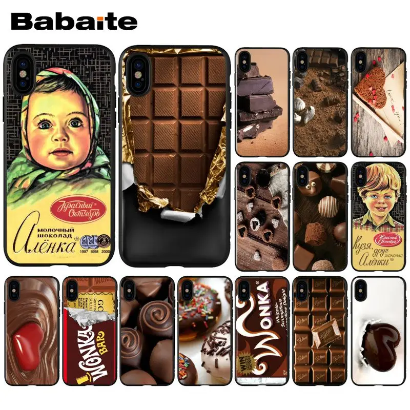 Babaite alenka bar wonka chocolate DIY High-end Protector Case for Apple iPhone 8 7 6 6S Plus X XS MAX 5 5S SE XR Mobile Cases
Babaite alenka bar wonka chocolate DIY High-end Protector Case for Apple iPhone 8 7 6 6S Plus X XS MAX 5 5S SE XR Mobile Cases