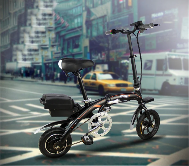 Cheap Electric Bicycle Factory Outlets Fashion Motorcycles Adult Mini Folding Lithium Battery Car 4