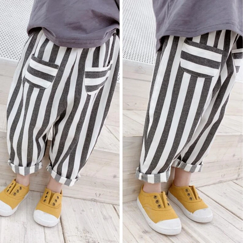 2019 Casual Loose Baby Toddler Boy Harem Pants Hallen Trousers Children's Girl Pants Leggings Striped Kids Pants For Girls Boys
2019 Casual Loose Baby Toddler Boy Harem Pants Hallen Trousers Children's Girl Pants Leggings Striped Kids Pants For Girls Boys