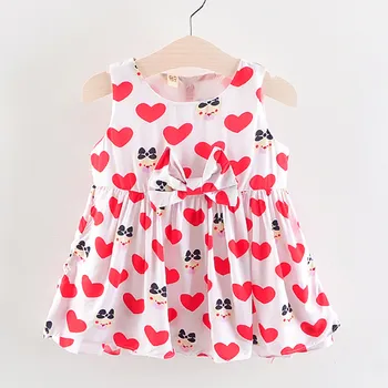 Infant Kid Baby Girl Cartoon Print Heart Sleeveless Princess Dress Clothes Sukienka Niemowlak Dress Baby Lovely Girl Sleeveless
Infant Kid Baby Girl Cartoon Print Heart Sleeveless Princess Dress Clothes Sukienka Niemowlak Dress Baby Lovely Girl Sleeveless