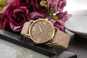 Superior 2016 Women Geneva Faux Leather Band relogio feminino Analog Quartz Wrist Watch Apr6
Superior 2016 Women Geneva Faux Leather Band relogio feminino Analog Quartz Wrist Watch Apr6