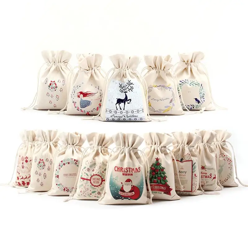 Christmas Gift Bag Festival Candy Pocket Home Storage Drawstring Cloth Bag Multiple Patterns Available
Christmas Gift Bag Festival Candy Pocket Home Storage Drawstring Cloth Bag Multiple Patterns Available