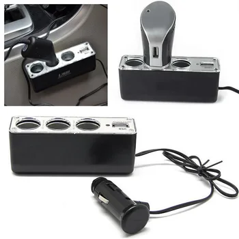 12V One tow three cigarette generator with USB one three on board power distributor The cigarette lighter
12V One tow three cigarette generator with USB one three on board power distributor The cigarette lighter