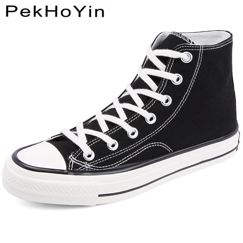 2018 New Fashion Sneakers High Top Canvas Men Casual Shoes Black Footwear Flat Male Walking Shoes White Men Flats Shoes Autumn
2018 New Fashion Sneakers High Top Canvas Men Casual Shoes Black Footwear Flat Male Walking Shoes White Men Flats Shoes Autumn