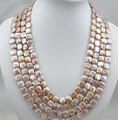 FREE SHIPPING>>>@ new1712 100"12mm square purple freshwater pearl necklace
FREE SHIPPING>>>@ new1712 100"12mm square purple freshwater pearl necklace