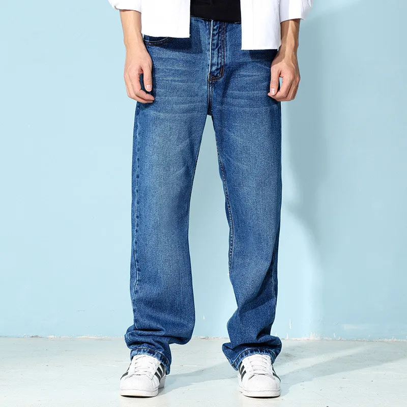 Spring Autumn Jeans Fashion Men's Straight Baggy jeans Loose Plus Size 38 40 Casual Trousers Denim Trousers Nostalgia blue
Spring Autumn Jeans Fashion Men's Straight Baggy jeans Loose Plus Size 38 40 Casual Trousers Denim Trousers Nostalgia blue
