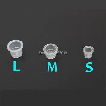 1000Pcs/lot Tattoo Accessory Part OPP Package L M S Size Tattoo Ink Caps Cup For Tattoo needles Ink Supply
1000Pcs/lot Tattoo Accessory Part OPP Package L M S Size Tattoo Ink Caps Cup For Tattoo needles Ink Supply