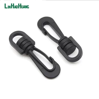 30pcs/lot black POM plastic spring snap clip hooks carabiner paracord strap hooks rotary hooks swivel snap hook
30pcs/lot black POM plastic spring snap clip hooks carabiner paracord strap hooks rotary hooks swivel snap hook