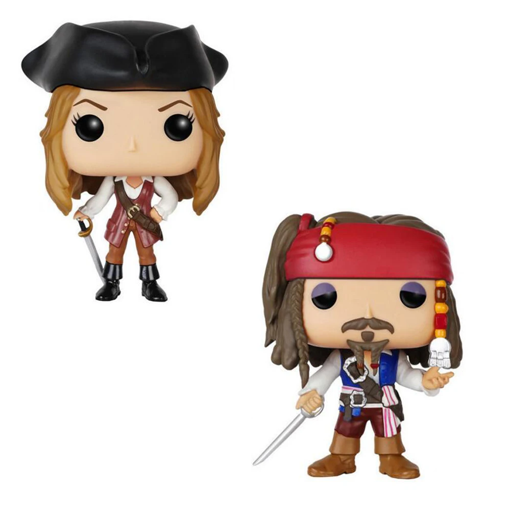 Pirates of the Caribbean 10cm Jack Sparrow & Elizabeth Swann Action Figure Model Toys
Pirates of the Caribbean 10cm Jack Sparrow & Elizabeth Swann Action Figure Model Toys