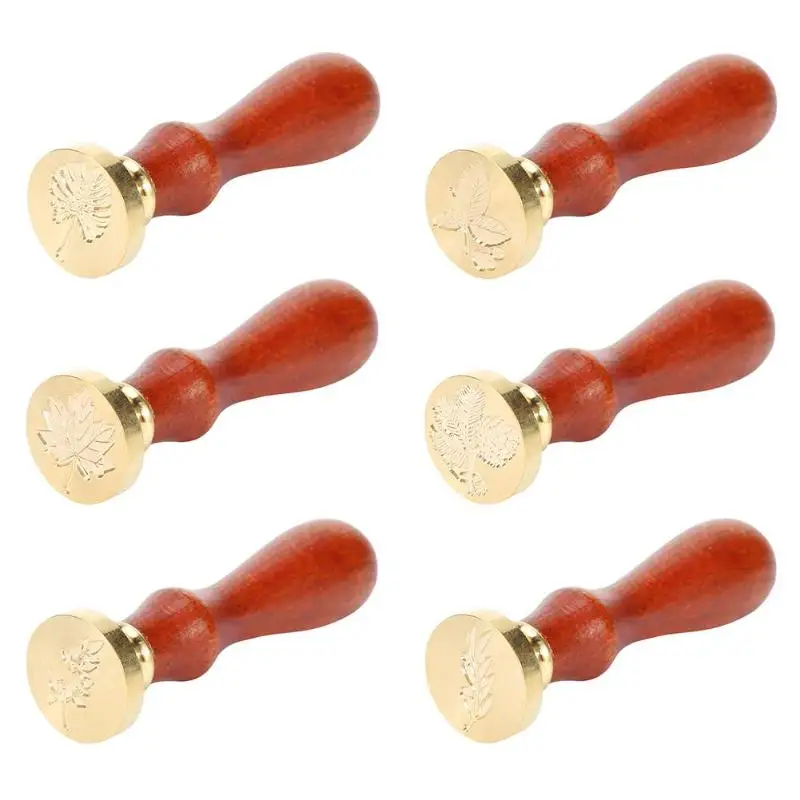New Retro Plant Pattern Wax Seal Stamps Wooden Handle Sealing Wax DIY Crafts Wedding Invitations Wax Seal Wooden Stamp
New Retro Plant Pattern Wax Seal Stamps Wooden Handle Sealing Wax DIY Crafts Wedding Invitations Wax Seal Wooden Stamp