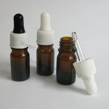 500 x 5ml Amber Mini Glass Dropper Bottle, 5cc Brown Glass Essential Oil Bottle With Plastic Dropper
500 x 5ml Amber Mini Glass Dropper Bottle, 5cc Brown Glass Essential Oil Bottle With Plastic Dropper