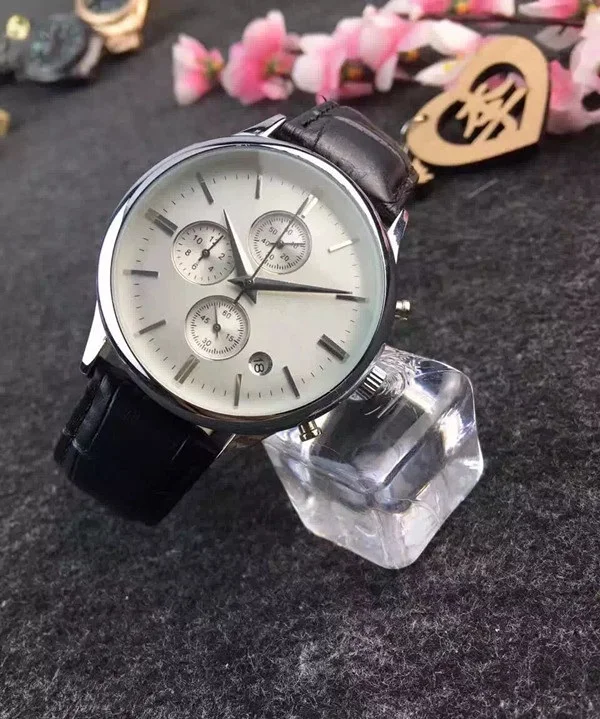 2018 new three-eye dial dial leather strap watch exquisite precision casual high-end men's business quartz watch
2018 new three-eye dial dial leather strap watch exquisite precision casual high-end men's business quartz watch