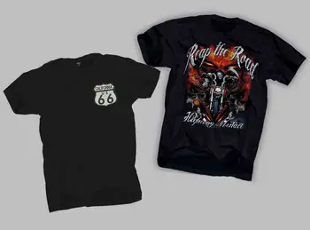 Sleeve Black T Shirt Youth Round Collar Customized T-Shirts Skull & Flames Biker T-Shirt Us Route 66 Car Fans Rockercheap Tees
Sleeve Black T Shirt Youth Round Collar Customized T-Shirts Skull & Flames Biker T-Shirt Us Route 66 Car Fans Rockercheap Tees