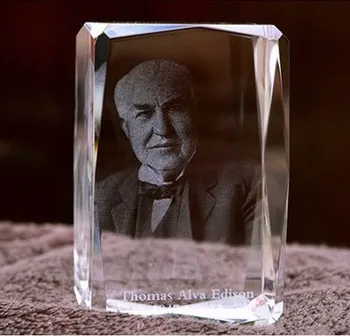 2020 Christmas festival BEST present -inventor Thomas Alva Edison portrait 3D Crystal Image Decoration--
2020 Christmas festival BEST present -inventor Thomas Alva Edison portrait 3D Crystal Image Decoration--