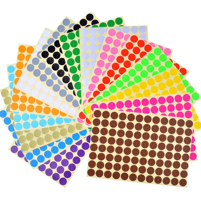 6/8/10/13/19/25mm Colorful Empty Papers Sticker for Glass Essential Oil Bottle Cap Lid Labels Blank Round Circles Stickers
6/8/10/13/19/25mm Colorful Empty Papers Sticker for Glass Essential Oil Bottle Cap Lid Labels Blank Round Circles Stickers