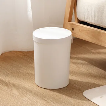 Bathroom European Creative Trash Can Home Bedroom Kitchen Pressing Type Plastic Waste Bins
Bathroom European Creative Trash Can Home Bedroom Kitchen Pressing Type Plastic Waste Bins